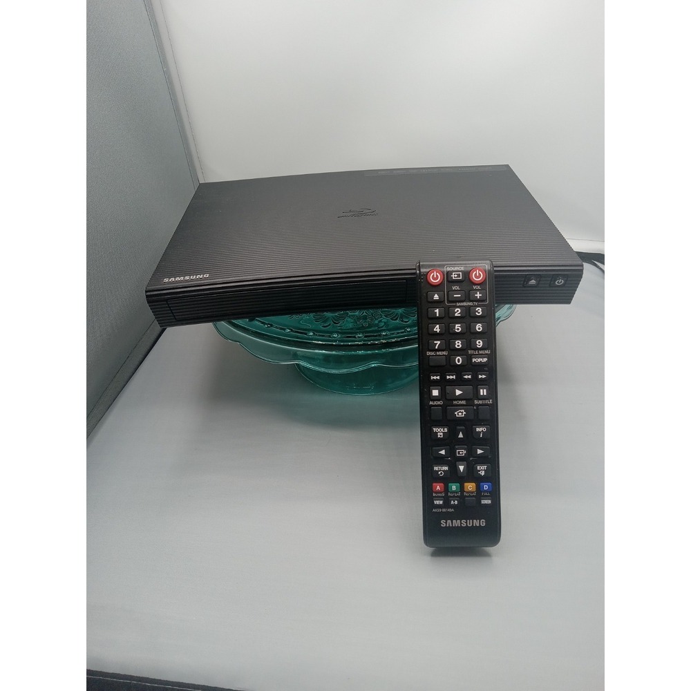 Samsung Wifi Smart Blu-Ray DVD Player BD-JM57C W/ Remote - Tested & Works